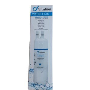 Vitalium VF370 Refrigerator Replacement Water Filter For Clean Drinking New